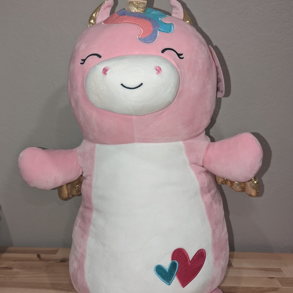 Squishmallow Hug Mee Aneira the Pegasus Valentine's Edition
